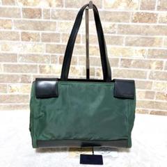 PRADA プラダ　 トートバッグ ナイロン　レザー　切り替え