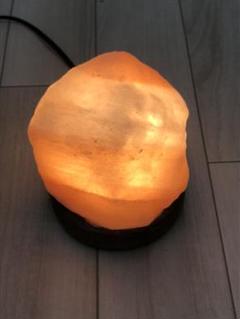 モンゴル岩塩のテーブルライト