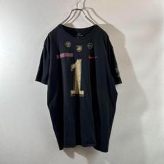 T-1 Nike プリント Tシャツ ブラック XLサイズ
