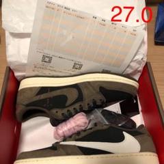 NIKE エアジョーダン1 low トラビス スコット 27.0cm 新品未使用