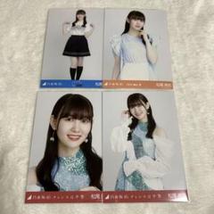 乃木坂46 生写真 松尾美佑 チャンスは平等 バラモチーフ 山下美