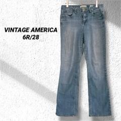 VINTAGE AMERICA ブーツカットデニム 6R/28 ライトブルー