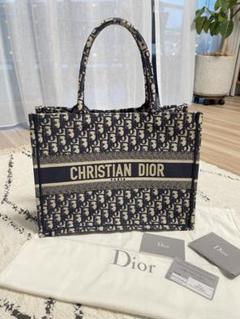 【未使用】クリスチャンディオール オブリーク ブックトート ミディアム 正規品 Christian Dior - ☆ミッツァ付☆クリスチャン ディオール