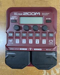 24年9月購入 zoom b1four【美品】 Amazon | ZOOM B1 FOUR Multi-Effects Processor 純正アダプター