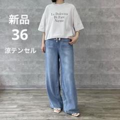 今季物　アンナケリー　テンセルデニムシャツ Anna Kerry(アンナケリー)バックシャンテンセルデニムシャツ