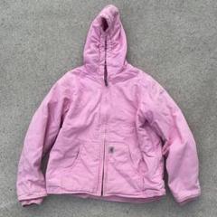 Carhartt アクティブジャケット 希少カラー ピンク デトロイト