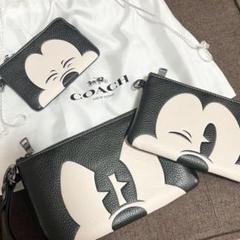 新品 未使用 COACH コーチ ディズニー ポーチ バッグ ジップ ミッキー 楽天市場】【COACH】 コーチ×ディズニー ミッキーマウス ジップ