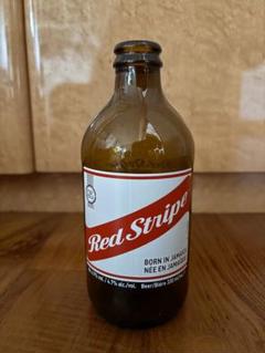 Red Stripe レッドストライプ　空き瓶　ジャマイカ　ボブマーリー
