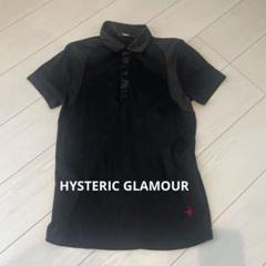 HYSTERIC GLAMOUR 黒 ポロシャツ M FREAK OUT刺繍 ポロシャツ（ポロシャツ）｜HYSTERIC GLAMOUR