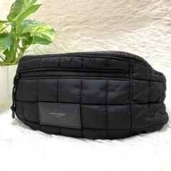 【極美品】サンローラン ウエストバッグ 　NUXX カサンドラ キルティング 極美品】サンローラン ウエストバッグ NUXX カサンドラ