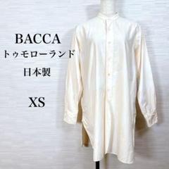 ★BACCA トゥモローランド　日本製　綿100％シミのような柄