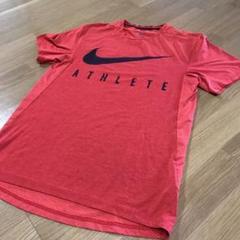 NIKE ドライフィット レディース 半袖 オレンジ シャツ トップス