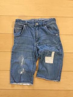 BLUE CROSS ♣︎ ハーフデニムパンツ