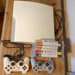 PS3(CECH-3000A ホワイト) 本体+ゲームソフト6本セット