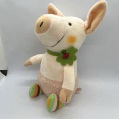 童心　ブタのピンク　ぬいぐるみ　グッドラック