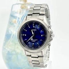 SEIKO セイコー TITANIUM 5B21-0AB0 クォーツ 腕時計