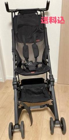 今季ブランド AIR POCKIT ◆美品 ポキット シートライナー グレー メッシュ エアー - ベビーカー