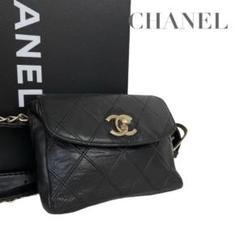 【美品】シャネル　ボディーバッグ　ボディ　ウエストポーチ　マトラッセ トート 楽天市場】CHANEL シャネル マトラッセ ベルトバッグ ボディ