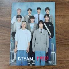 &TEAM 貴重なグッズセット WEGOロンTと帽子　トレカ・CD・ポスター多数 &TEAM 貴重なグッズセット WEGOロンTと帽子トレカ・CD・ポスター多数
