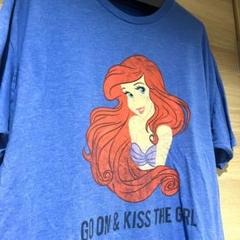 古着　オーバーサイズ　Disney アリエル Tシャツ 2XL