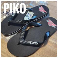 当時物　未使用　PIKO ビーチサンダル　黒　メンズ　27cm