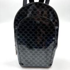 CELINE セリーヌ リュック 黒マカダム レザー