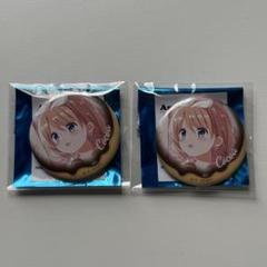 ごちうさ　チノ　缶バッジ　Anisugar プリン 特典 ごちうさ 缶バッジ 特典 チノ エル ナツメ - メルカリ