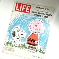 ビンテージ雑誌 1967年 ライフマガジン チャーリーブラウン スヌーピー ビンテージ雑誌 1967年 ライフマガジン チャーリーブラウン