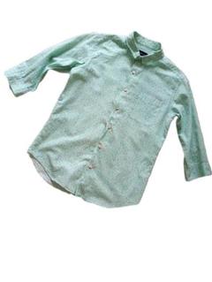 SHIPS JET BLUE シップス シャツ　5分丈　7分丈　L