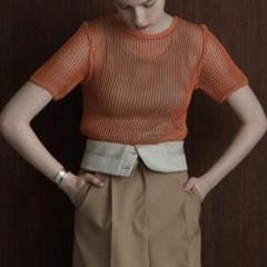 CLANE VINTAGE MESH BACKSLIT TOPS 1クラネ 正規品】CLANE VINTAGE MESH BACK SLIT TOPS - メルカリ