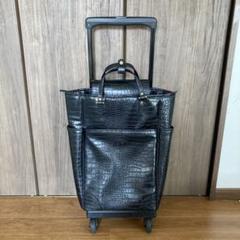 スワニー トートキャリー クロコダイル型押し 4輪ストッパー