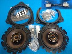 ③前スイフト(ZC72S)社外F/Rスピーカー+取付キット+車種別取付説