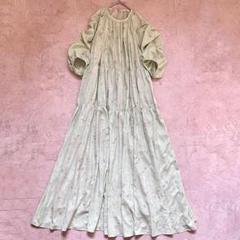 CLANE - クラネ フラワーステッチワンピース ロングワンピース