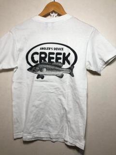 017070 CREEK Tシャツ S ホワイト クリーク