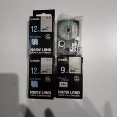 CASIO NAME LAND テープカートリッジ 12mm 9mmのサムネイル