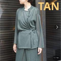 TAN ラップニットカーディガンのサムネイル