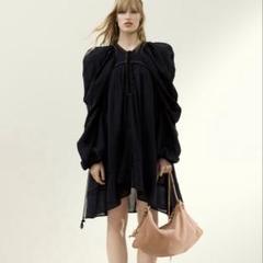 H&M Studio Collection クリンクル コットンワンピース XS