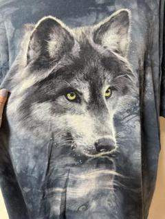 the mountain オオカミ ウルフ　Tシャツ