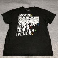 セーラームーン グラフィックTシャツ ブラック　sailor moon