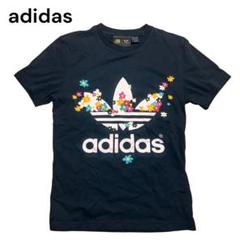 adidas 花柄刺繍 Tシャツ S adidas 花柄刺繍 Tシャツ S - メルカリ