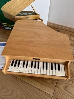 ★お値下げ【美品】KAWAI カワイ ミニピアノ　グランドピアノ 32鍵 木目のサムネイル