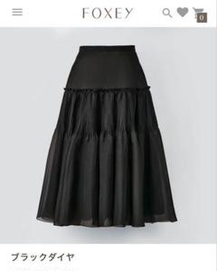 ＊美品＊フォクシーブティック サニースカート ギャザー ブルーグレー 40 フォクシーブティック Pants Lady Wide 36326 パンツ 40 グレー