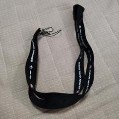 【非売品】JAPAN AIRLINES ストラップ ブラック