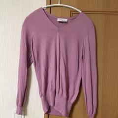 Demi-Luxe BEAMS ピンク Vネックセーター