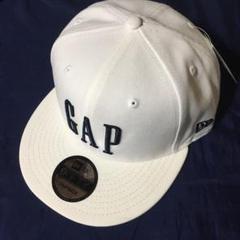 GAP New Era キャップ 帽子 ホワイト
