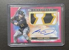 Topps Inception 2025 Henry Davis RC Auto