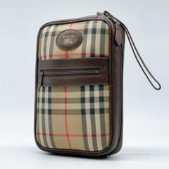 バーバリー　ノバチェック　シャドーホース　　未使用保管品 BURBERRY バーバリー ノバチェック シャドーホース ハンドバッグ