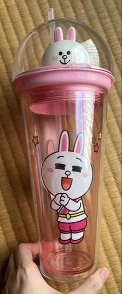 【日本未入荷】ラインフレンズ　タンブラー 475ml ブラウン Amazon | 海外スタバ限定LINEフレンズ コニー&ブラウン 香港