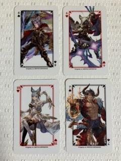 グラブル　グラサイキッチントランプ　4枚セット