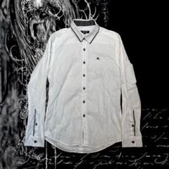 BURBERRY BLACK LABEL 2 ロゴ刺繍 白シャツ ワイシャツのサムネイル
